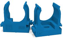 Клипса для гофры Промрукав Д=16 под пистолет синий (уп. 100шт) картинка